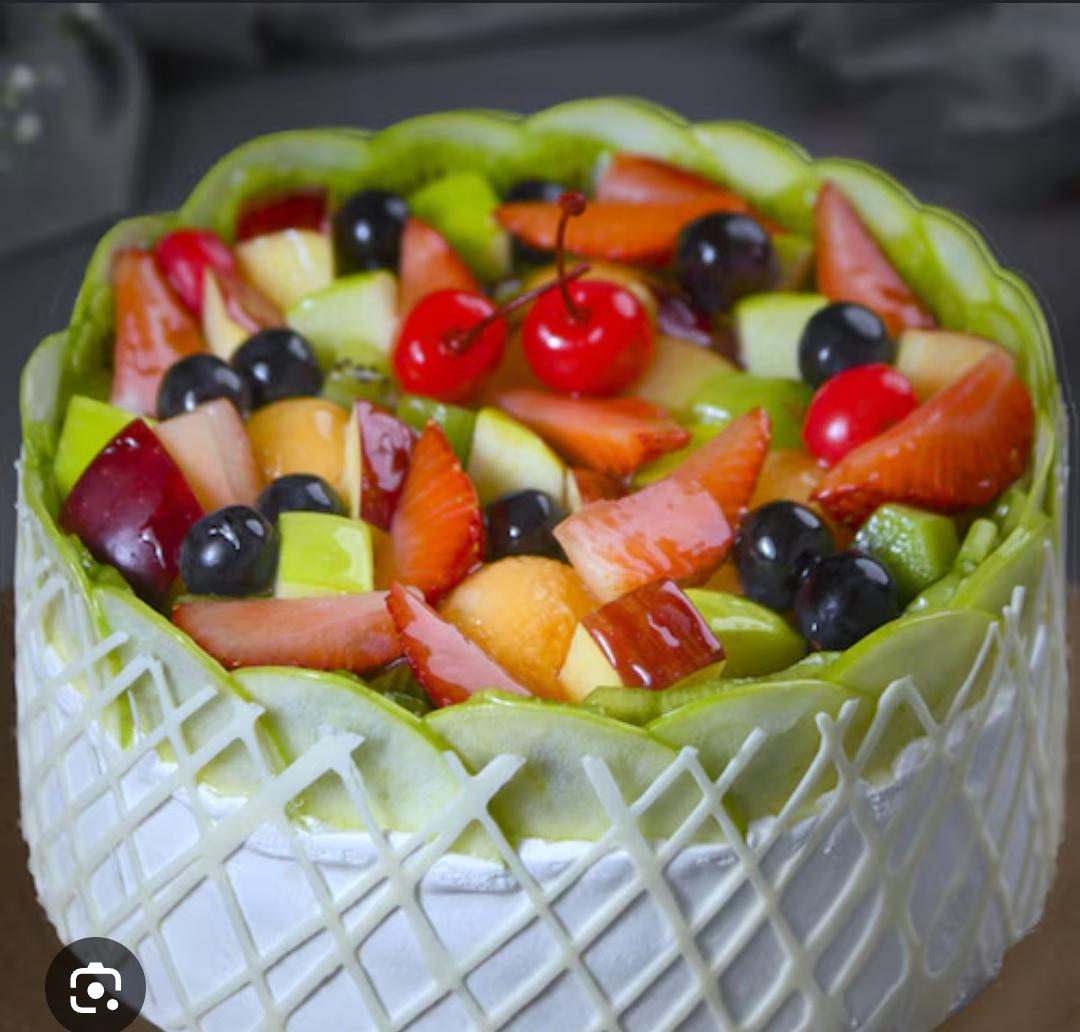Fresh Fruit Cake