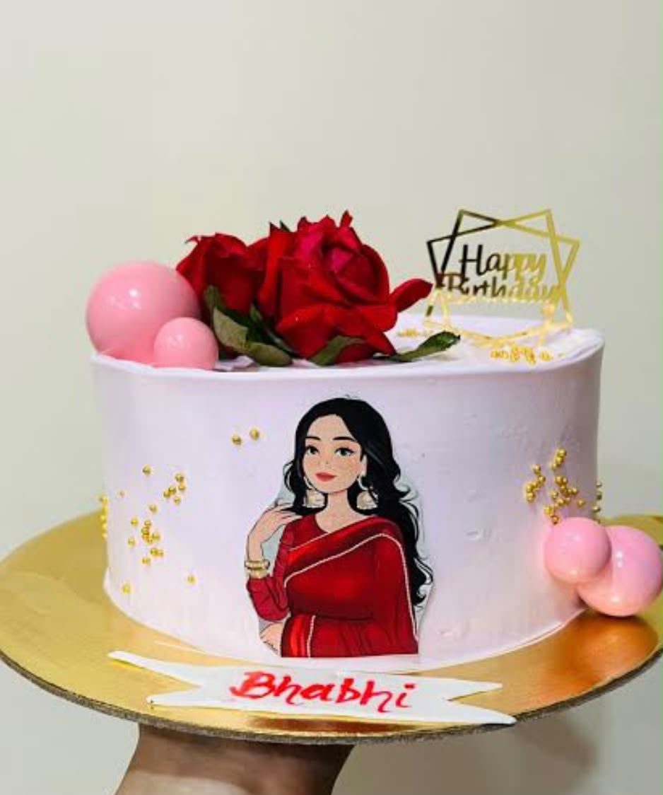Bhabhi Birthday Special Cake