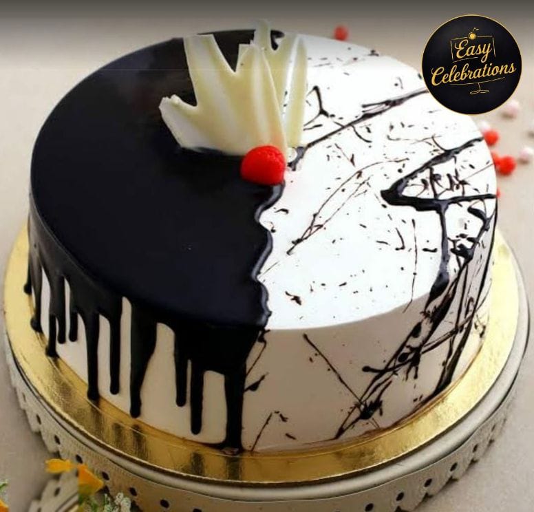 Black & White Chocolate Designer Cake