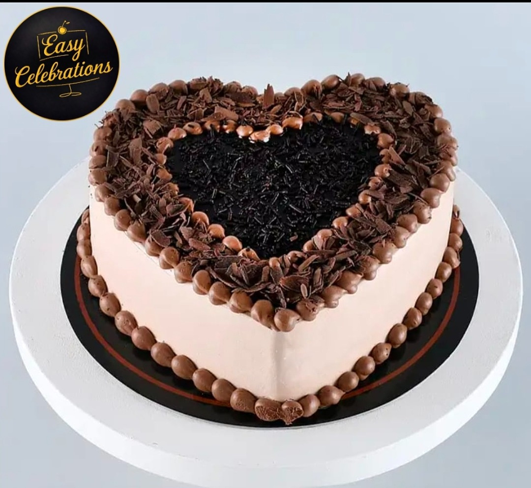 Chocolate Heart Cake