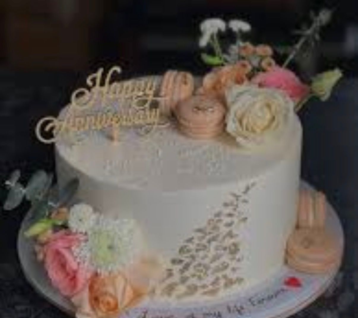 Pastel Floral Celebration Cake