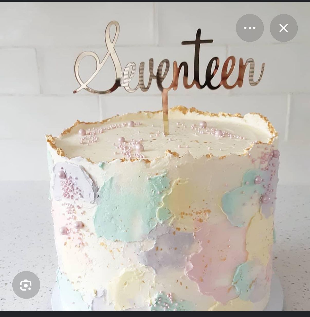 Pastel Rainbow Celebration Cake