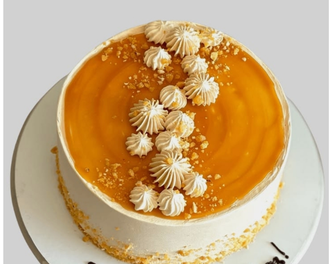 Butterscotch nut cake