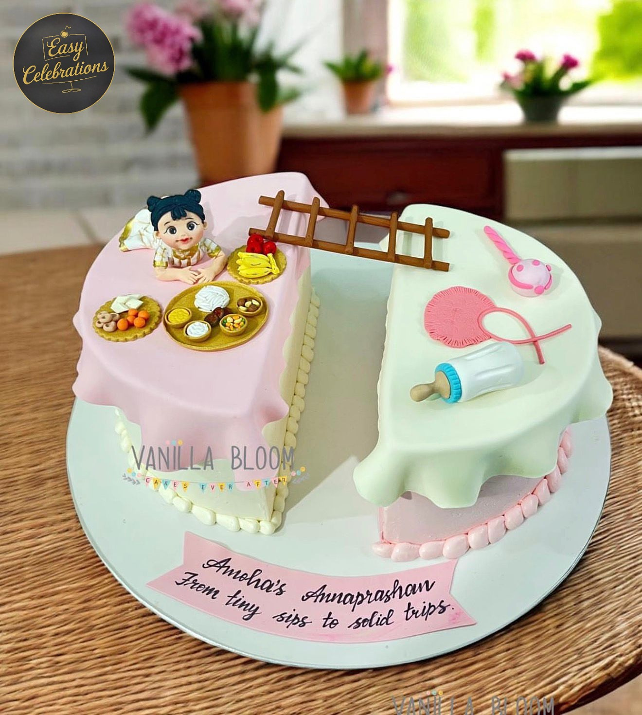 Annprashan + 6 Month B'Day Cake