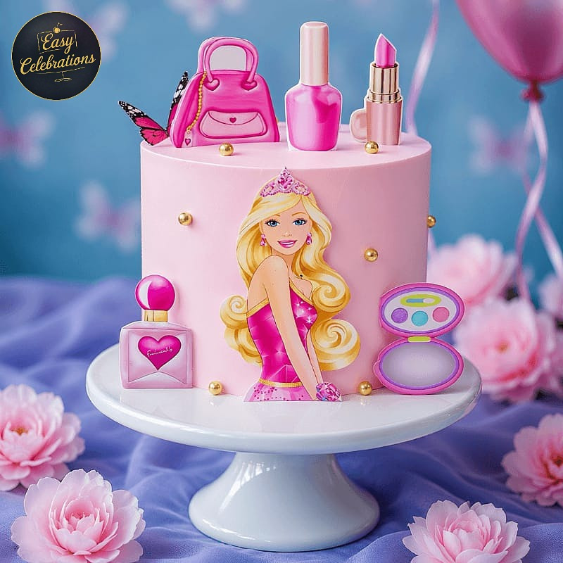 Barbie Glamour Birthday Cake