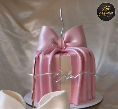 Bow Gift Box Cake
