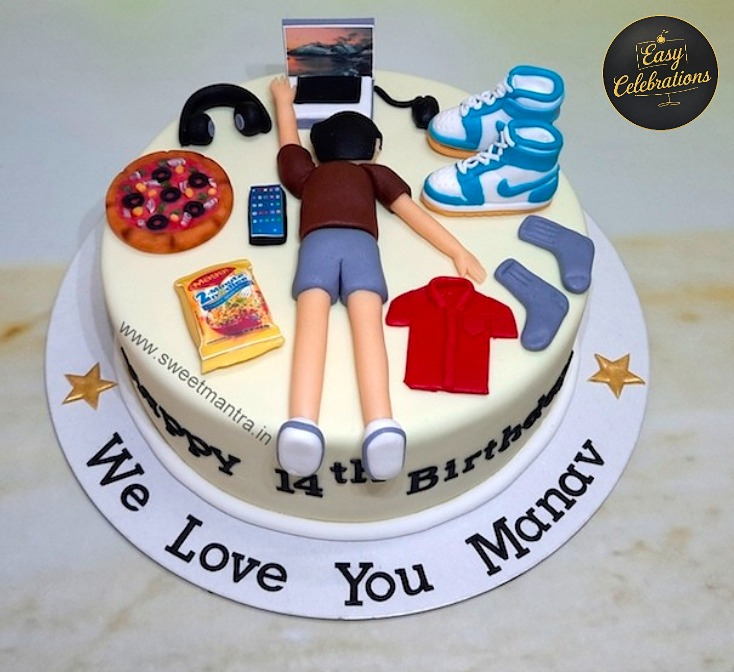 Boy Birthday Theme Cake