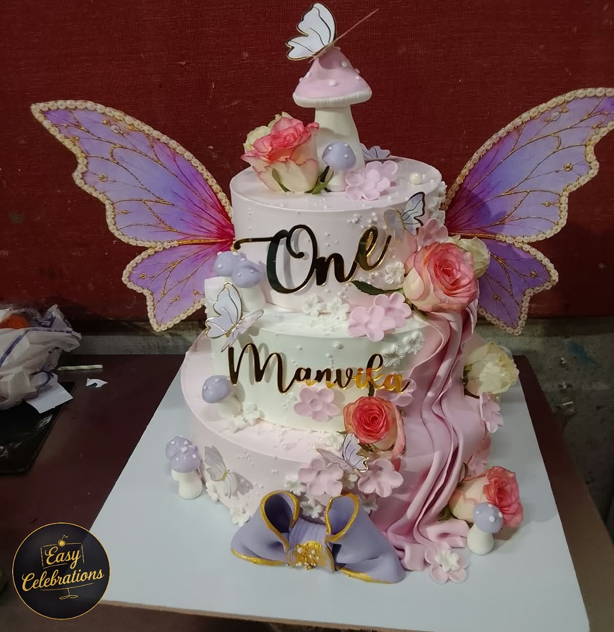 Butterfly Fairy Garden Cake