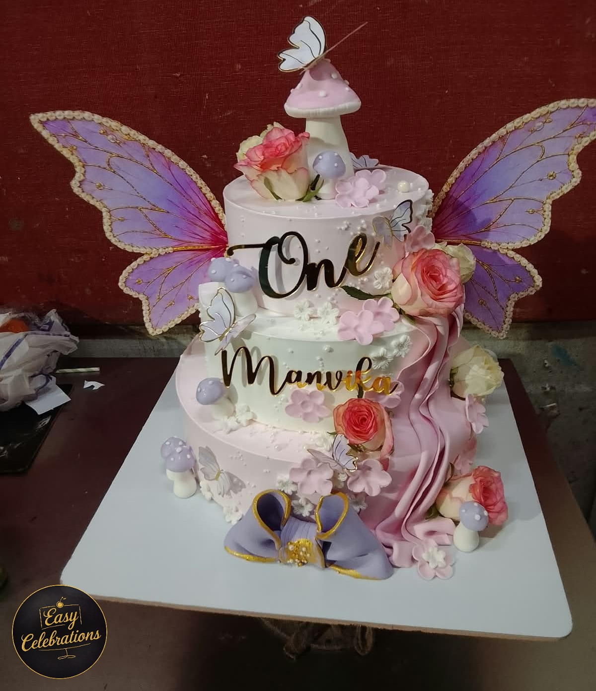 Butterfly Fairy Garden Cake
