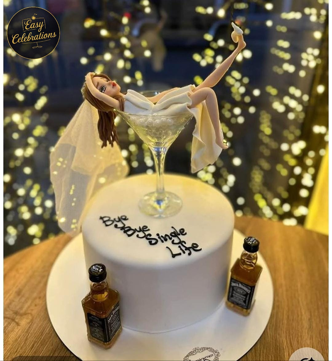 Bye Bye Single Life Cake