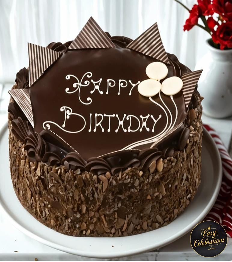 Classic Chocolate Nut Cake