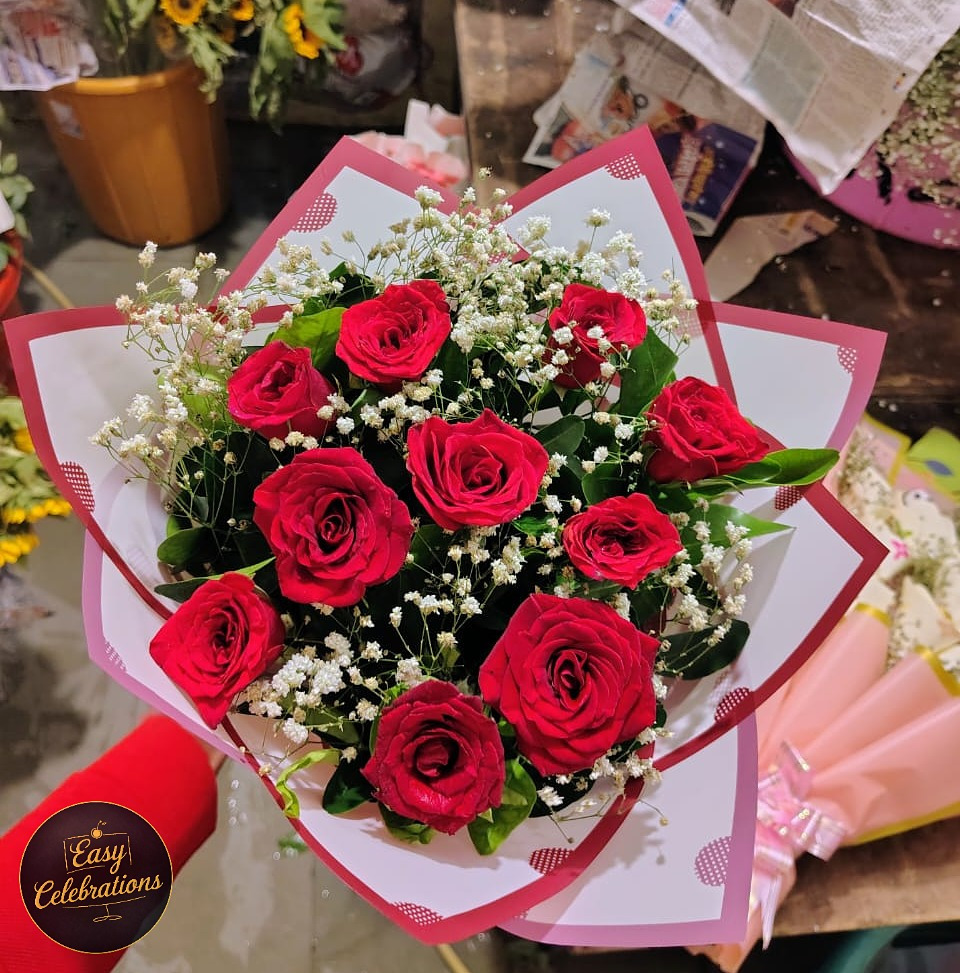 Classic Red Rose Bouquet