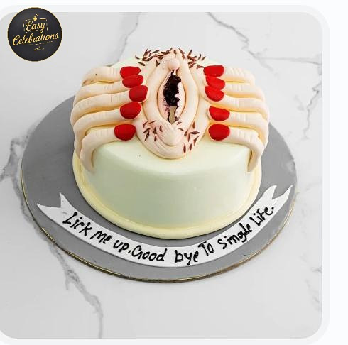 “Goodbye to Single Life” Cake