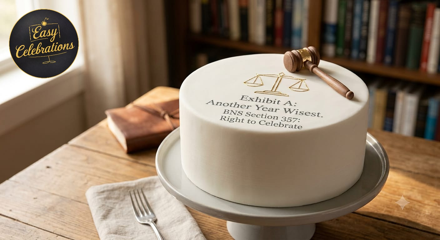 Lawyer Theme Cake