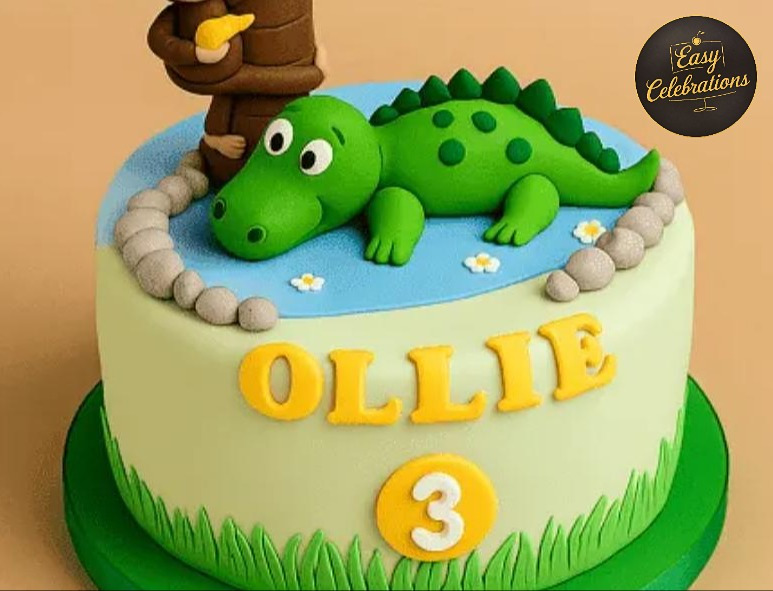 Little Dino Adventure Cake