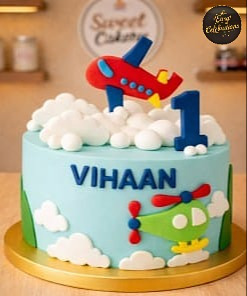 Little Pilot / Airplane Adventure Cake