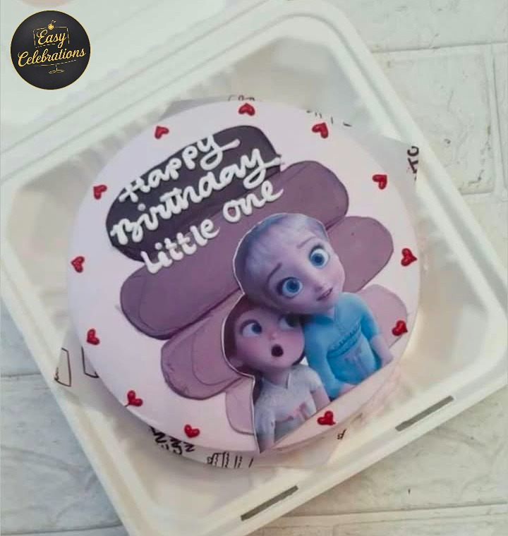 Little Princess Photo Cake