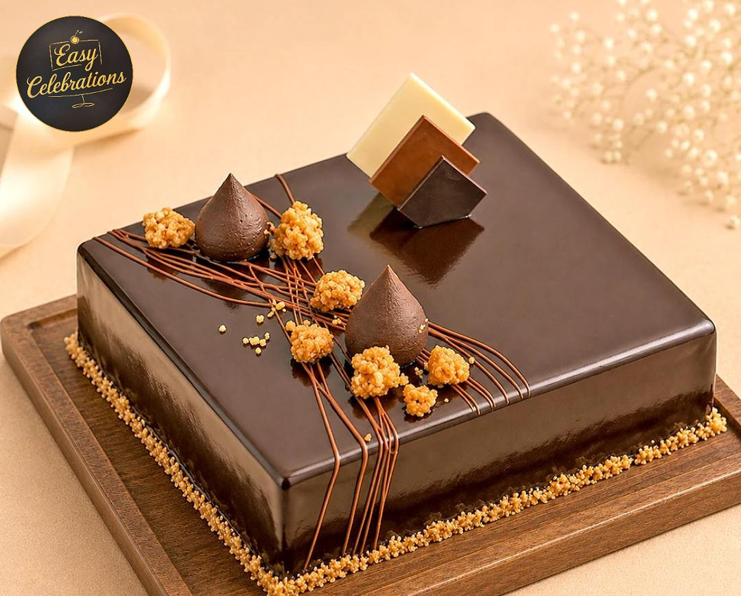 Luxury Chocolate Crunch Cake
