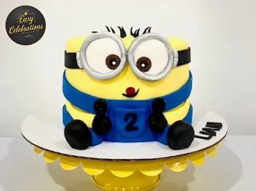 Minion Birthday Cake