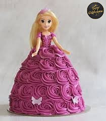 Pink Princess Doll Cake
