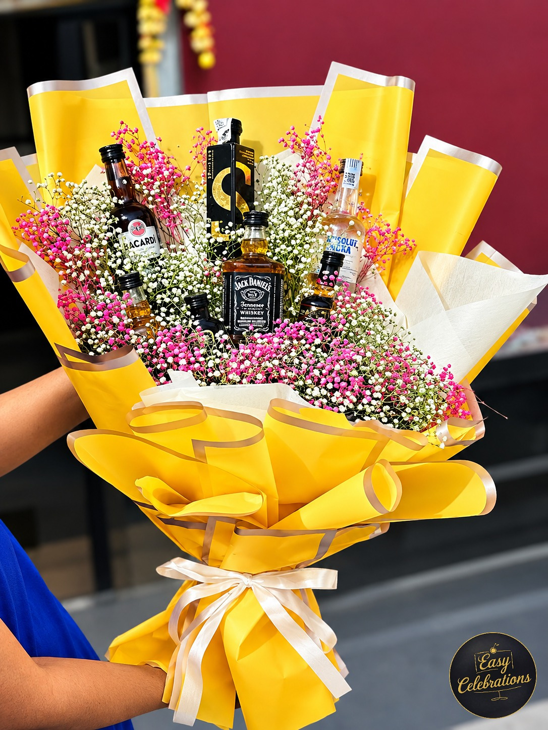 Premium Liquor Bottle Hamper