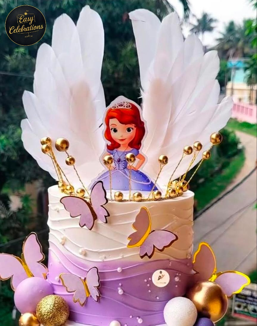 Princess Butterfly Fantasy Cake