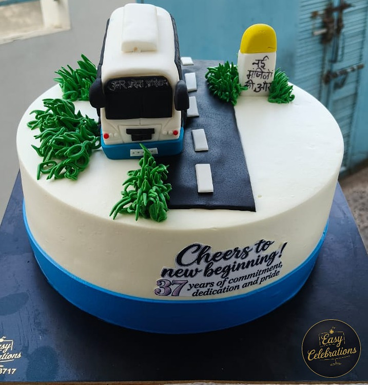 Retirement cake