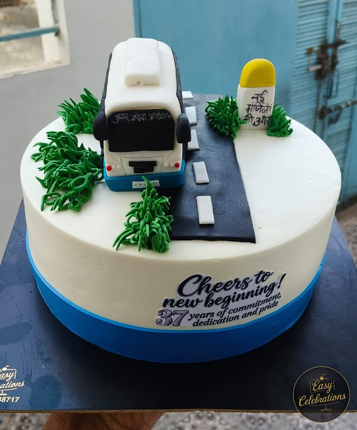 Retirement cake