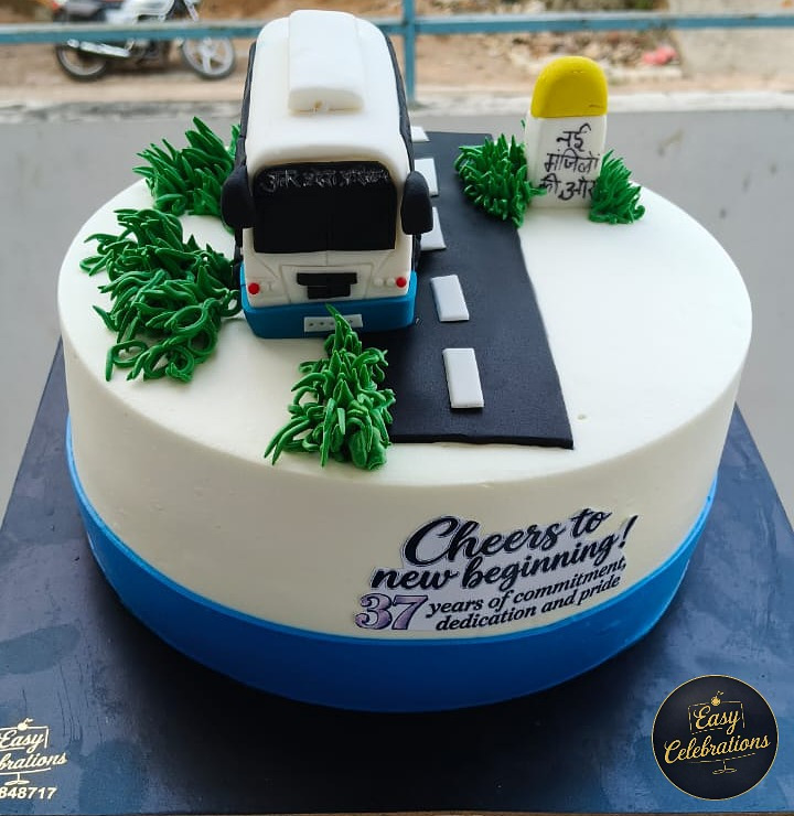 Retirement cake