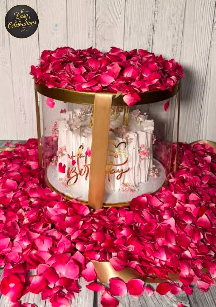 Rose Petal Surprise Pull Box
