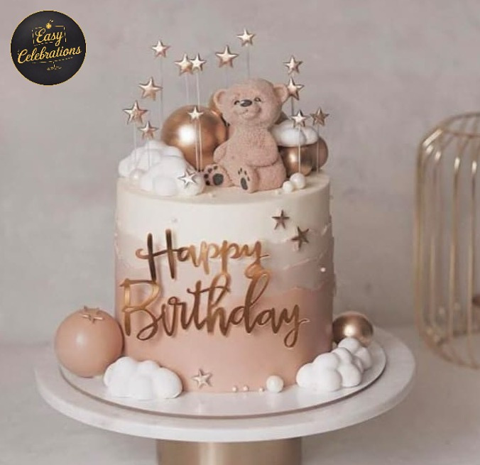 Teddy Bliss Cake 🧸