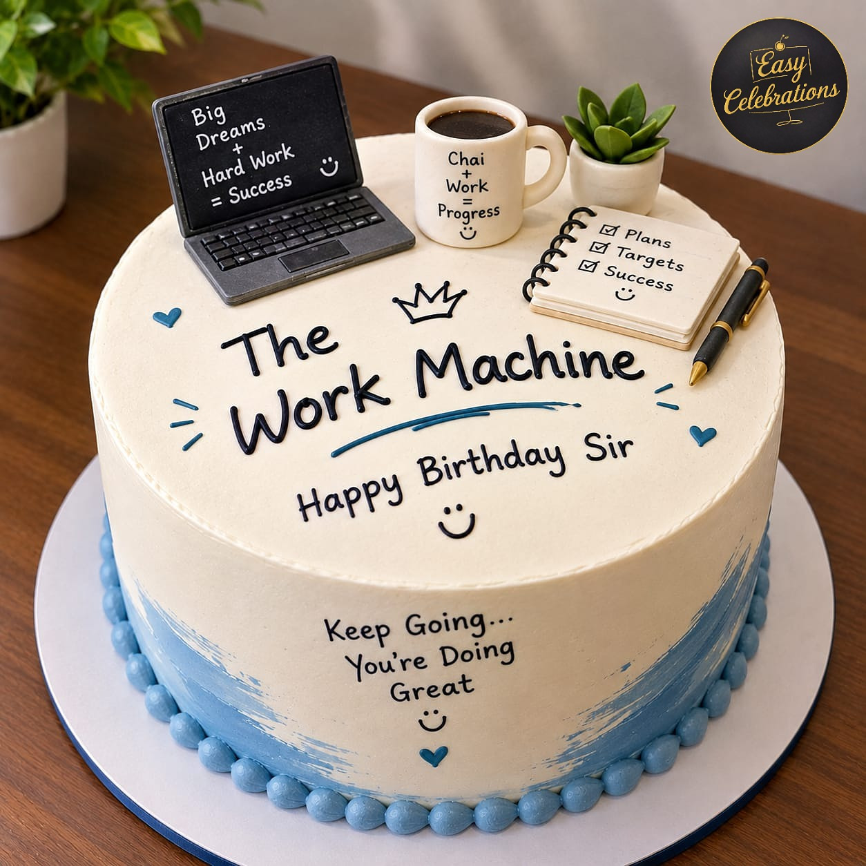 The Work Machine Birthday Cake